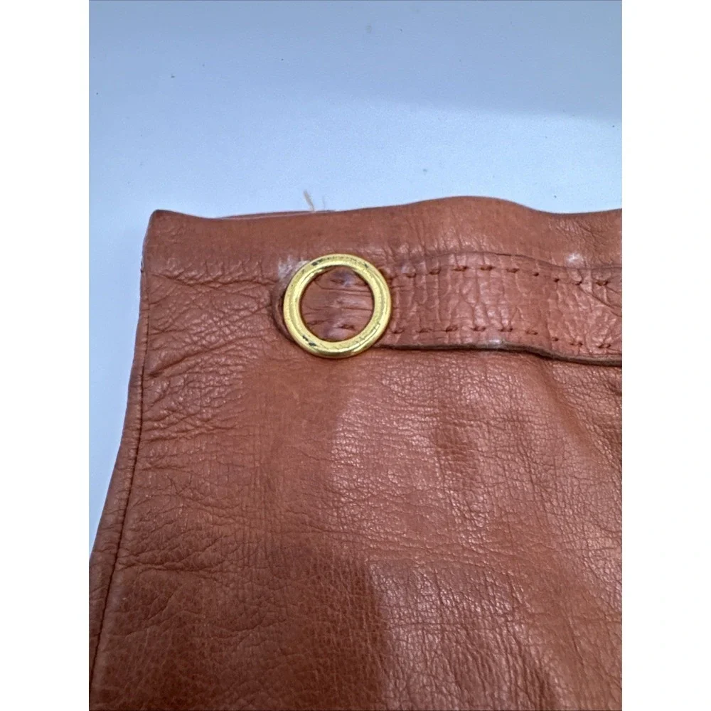 Vintage Brown Giselle Gloves Size 6.5‎